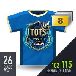 [22TOTS 1강 포함] 최종 OVR 102~115 스페셜팩 (5~8강)